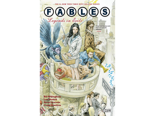 Comic Books, Hardcovers & Trade Paperbacks DC Comics - Fables Vol. 001 - Legends In Exile (2012 New Edition) - TP0225 - Cardboard Memories Inc.