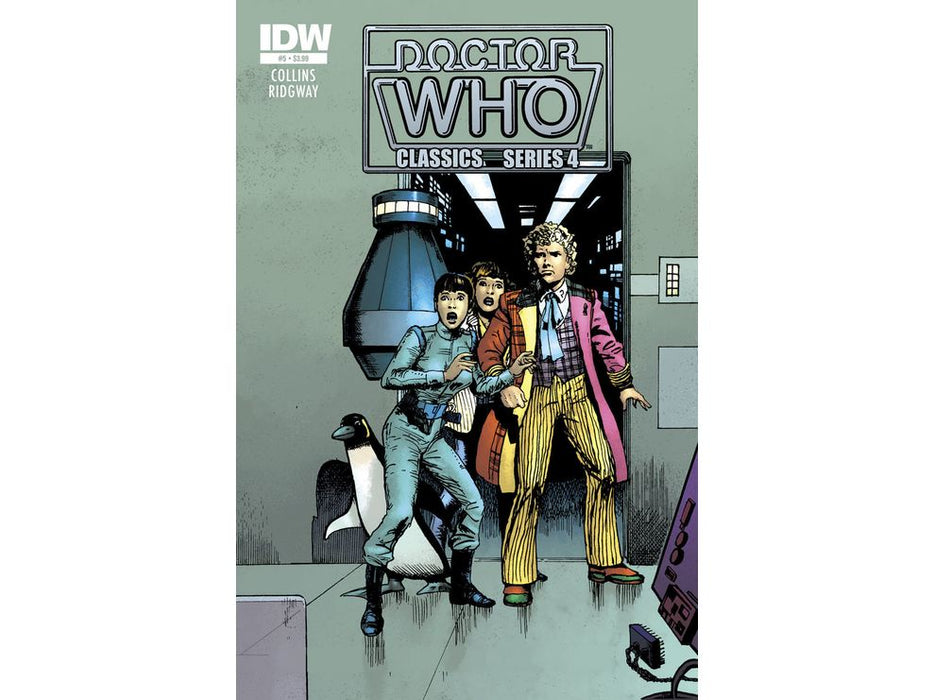 Comic Books, Hardcovers & Trade Paperbacks IDW - Doctor Who Classics Series 4 (2012) 005 (Cond. VF-) - 14529 - Cardboard Memories Inc.