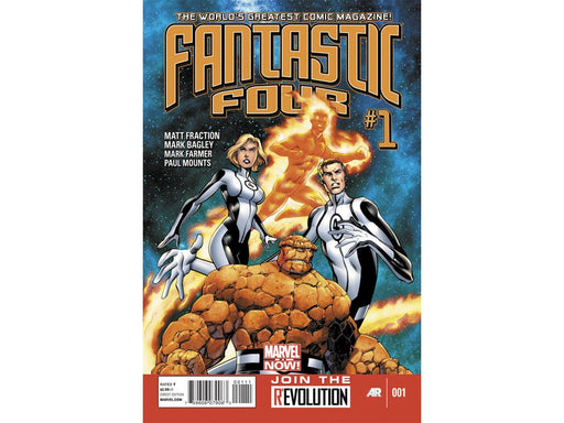 Comic Books, Hardcovers & Trade Paperbacks Marvel Comics - Fantastic Four (2012) 001 (Cond. VF-) - 14227 - Cardboard Memories Inc.