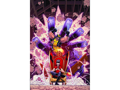 Comic Books Marvel Comics - Wolverine And The X-Men 034 (Cond. VF-) - 9370 - Cardboard Memories Inc.