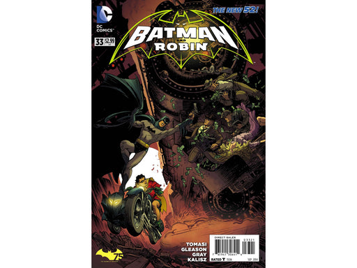 Comic Books DC Comics - Batman & Robin (2014) 033 - Batman '75 Variant Edition (Cond. FN/VF) - 12497 - Cardboard Memories Inc.