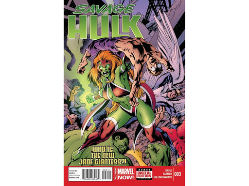 Comic Books Marvel Comics - Savage Hulk (2014) 003 (Cond. VF-) - 14357 - Cardboard Memories Inc.