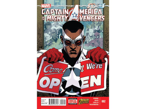 Comic Books Marvel Comics - Captain America & The Mighty Avengers 002 - Axis (Cond. VF-) - 10937 - Cardboard Memories Inc.