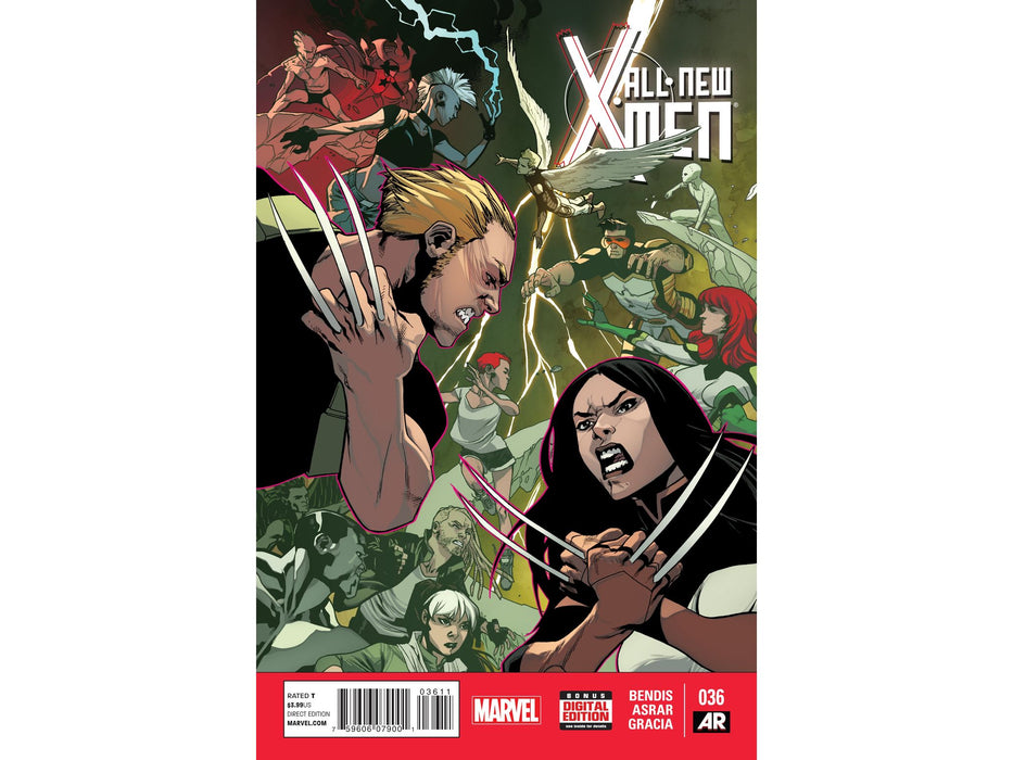 Comic Books Marvel Comics - All New X-Men 036 (Cond. VF-) - 7580 - Cardboard Memories Inc.