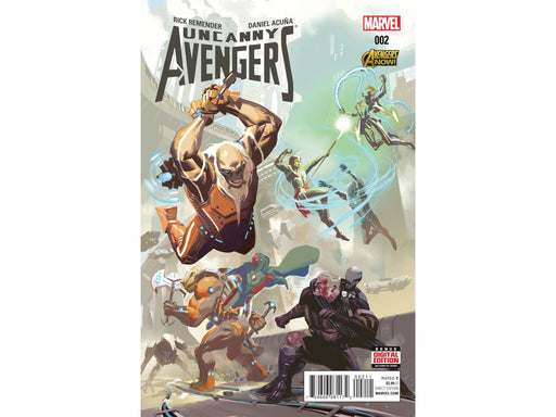 Comic Books Marvel Comics - Uncanny Avengers 002 (Cond. VF-) - 8693 - Cardboard Memories Inc.