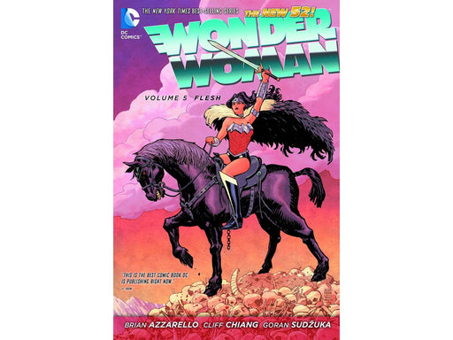 Comic Books, Hardcovers & Trade Paperbacks DC Comics - Wonder Woman Vol. 005 - Flesh (N52) - TP0269 - Cardboard Memories Inc.