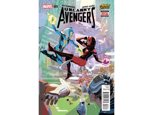 Comic Books Marvel Comics - Uncanny Avengers 003 (Cond. VF-) - 8767 - Cardboard Memories Inc.