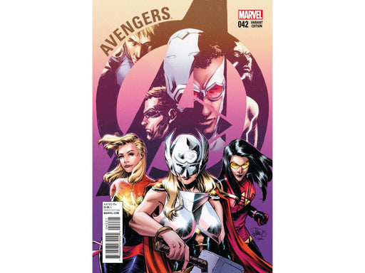 Comic Books Marvel Comics - Avengers (2015) 042 - Women Of Marvel Casagrande Variant Edition (Cond. VF-) - 11101 - Cardboard Memories Inc.