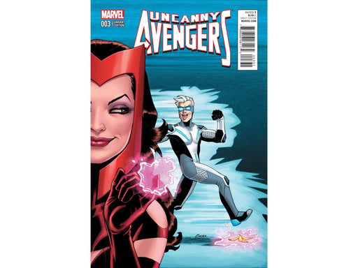 Comic Books Marvel Comics - Uncanny Avengers 003 - Conner Variant Edition (Cond. VF-) - 8768 - Cardboard Memories Inc.