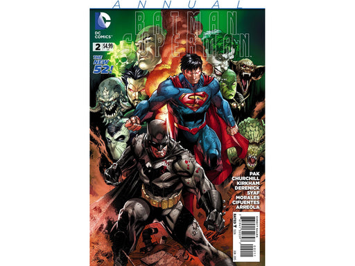 Comic Books DC Comics - Batman Superman Annual 002 (Cond. VF-) - 12583 - Cardboard Memories Inc.