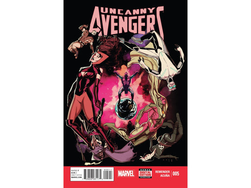 Comic Books Marvel Comics - Uncanny Avengers 005 (Cond. VF-) - 8771 - Cardboard Memories Inc.