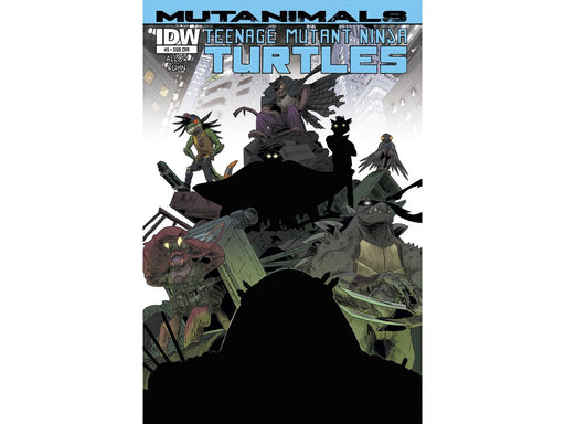 Comic Books IDW - TMNT Mutanimals 004 (of 004) - Subscription Variant Edition (Cond. VF-) - 8676 - Cardboard Memories Inc.