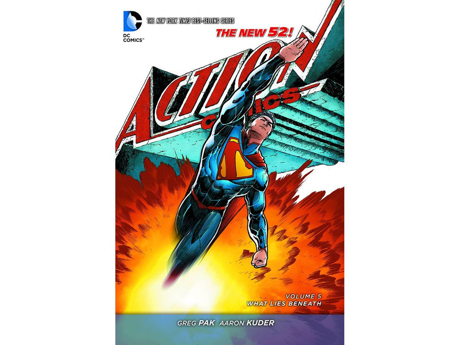 Comic Books, Hardcovers & Trade Paperbacks DC Comics - Superman Action Comics Vol. 005 - What Lies Beneath (N52) - TP0161 - Cardboard Memories Inc.