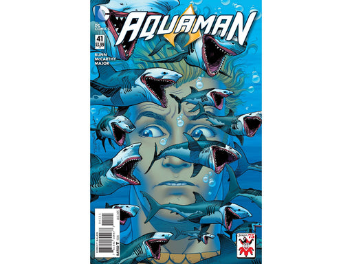 Comic Books DC Comics - Aquaman 041 Joker Variant (Cond. VF-) 14895 - Cardboard Memories Inc.