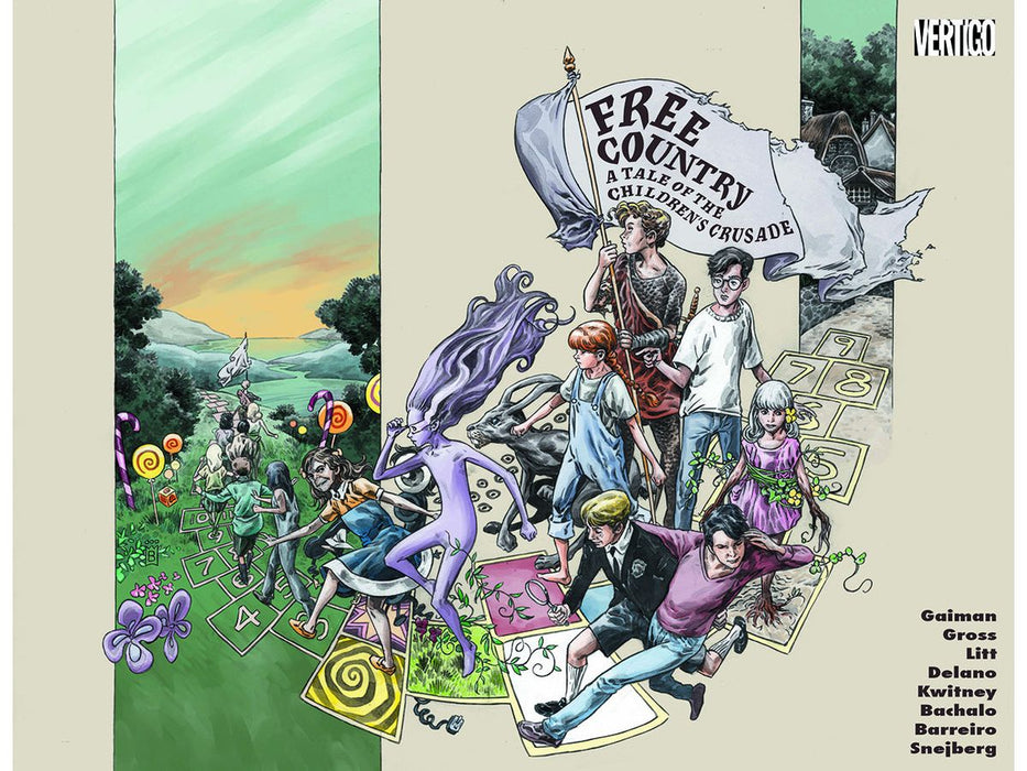 Comic Books, Hardcovers & Trade Paperbacks DC Comics - Free Country A Tale Of The Children's Crusade - HC0149 - Cardboard Memories Inc.