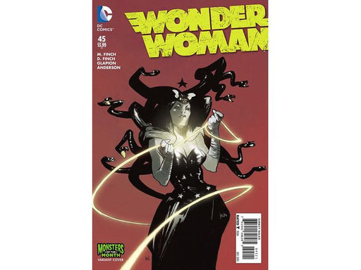 Comic Books DC Comics - Wonder Woman (2015) 045 - Monsters Variant Edition (Cond. VF-) - 9014 - Cardboard Memories Inc.