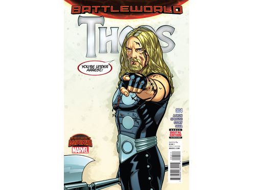 Comic Books Marvel Comics - Battleworld: Thors 04 (Cond. VF-) - 17669 - Cardboard Memories Inc.