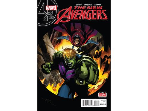 Comic Books Marvel Comics - New Avengers (2015) 003 (Cond. VF-) - 12532 - Cardboard Memories Inc.