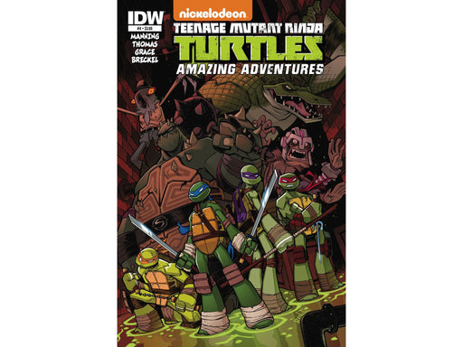 Comic Books IDW - TMNT Amazing Adventures 004 (Cond. VF-) - 8677 - Cardboard Memories Inc.