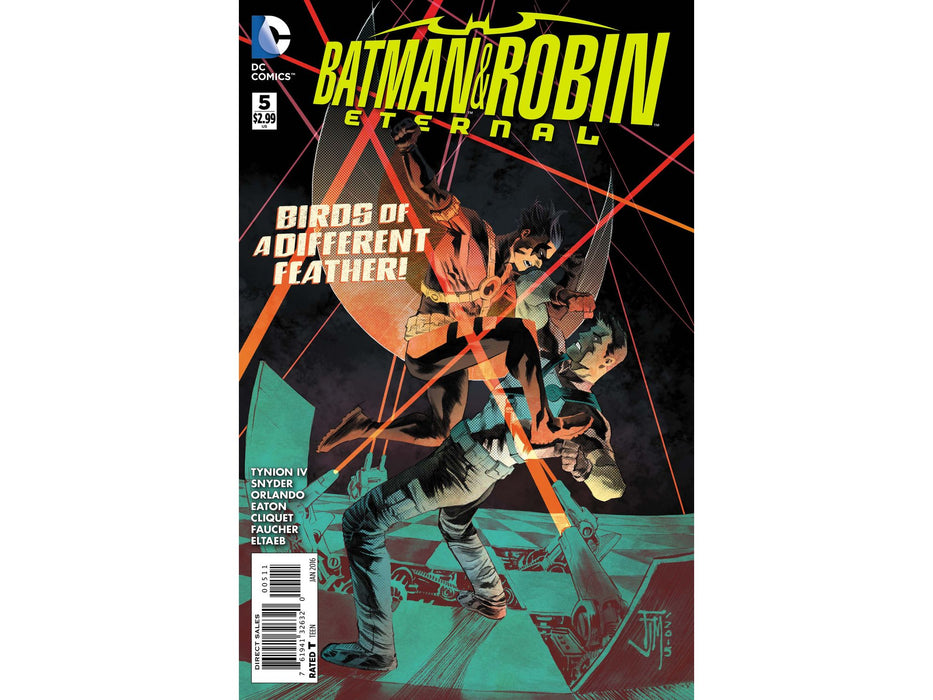 Comic Books DC Comics - Batman & Robin Eternal 005 (Cond. FN/VF) - 12973 - Cardboard Memories Inc.