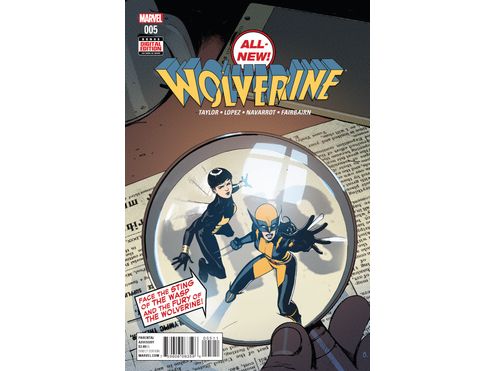 Comic Books Marvel Comics - All New Wolverine 005 (Cond. VF-) - 8700 - Cardboard Memories Inc.