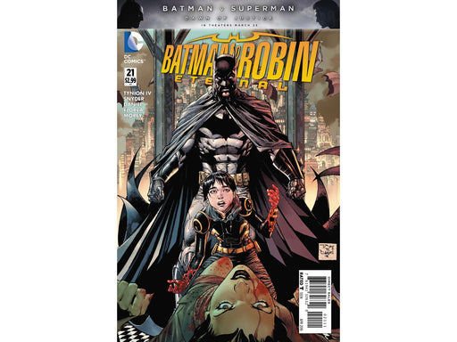 Comic Books DC Comics - Batman & Robin Eternal 021 (Cond. FN/VF) - 12491 - Cardboard Memories Inc.