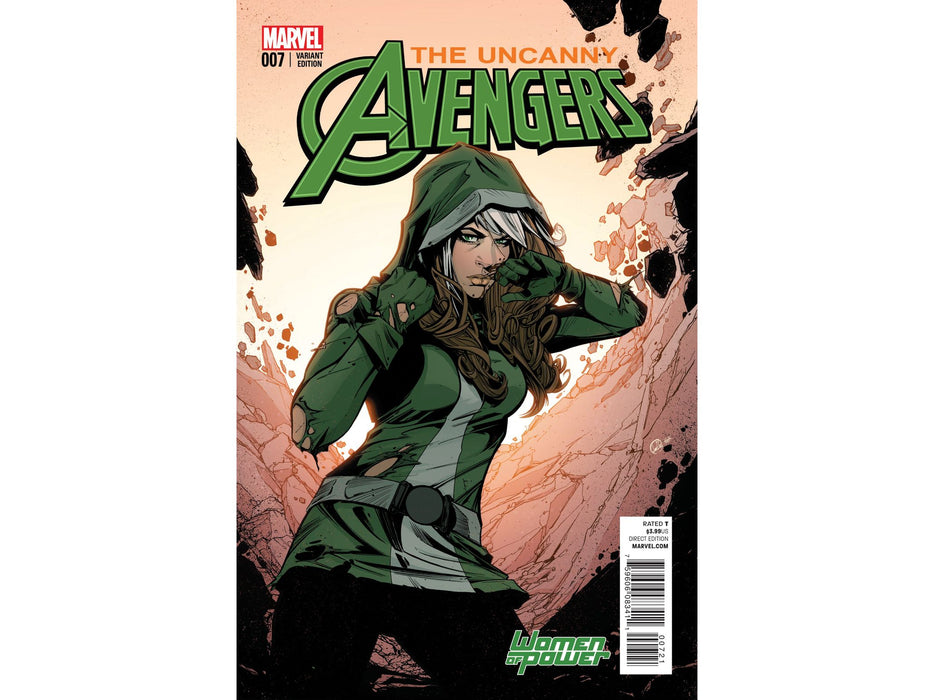 Comic Books Marvel Comics - Uncanny Avengers 007 - Jones Variant Edition ASO (Cond. VF-) - 8774 - Cardboard Memories Inc.