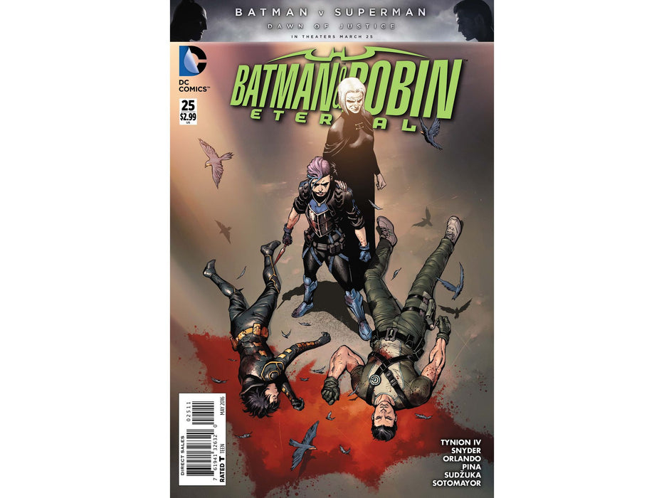 Comic Books DC Comics - Batman & Robin Eternal 025 (Cond. FN/VF) - 12495 - Cardboard Memories Inc.