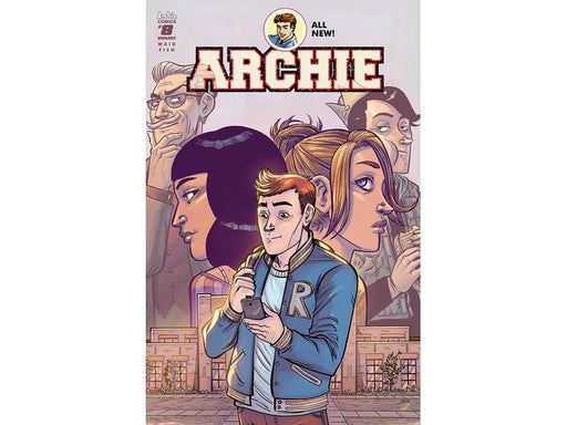 Comic Books Archie Comics - Archie 008 - Faith Erin Hicks CVR C Variant Edition - 7654 - Cardboard Memories Inc.