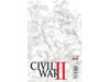 Comic Books Marvel Comics - Civil War II 02 - B/W Variant - 0366 - Cardboard Memories Inc.