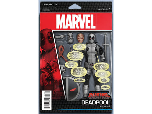 Comic Books Marvel Comics - Dead Pool 013 - Action Figure Variant Edition (Cond. VF) - 8068 - Cardboard Memories Inc.