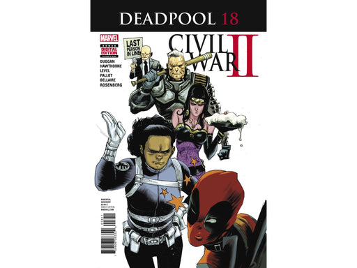 Comic Books Marvel Comics - Dead Pool 018 Civil War 2 (Cond. VF) - 8041 - Cardboard Memories Inc.