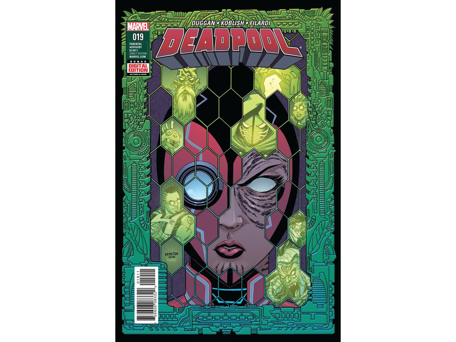 Comic Books Marvel Comics - Dead Pool 019 (Cond. VF) - 8054 - Cardboard Memories Inc.