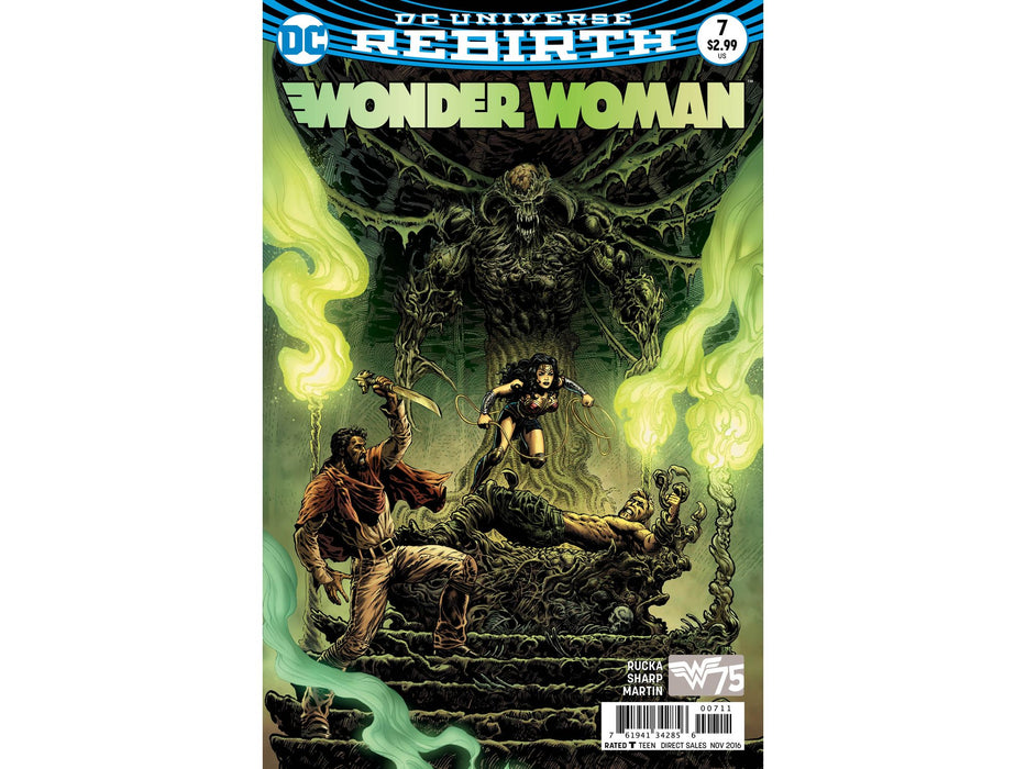 Comic Books DC Comics - Wonder Woman (2016) 007 (Cond. VF-) - 8482 - Cardboard Memories Inc.