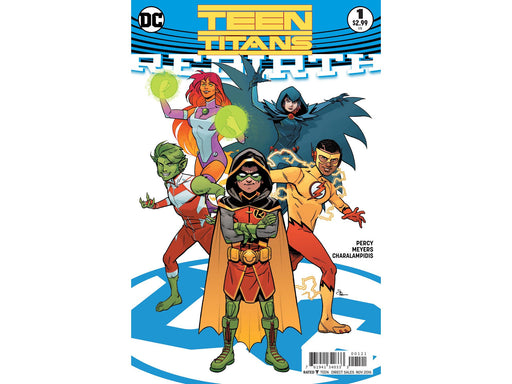 Comic Books DC Comics - Teen Titans Rebirth 001 - Shaner Variant Edition (Cond. VF-) - 12044 - Cardboard Memories Inc.