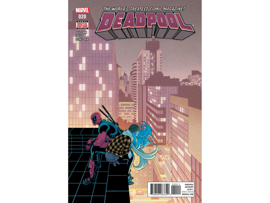 Comic Books Marvel Comics - Dead Pool 020 (Cond. VF) - 8052 - Cardboard Memories Inc.