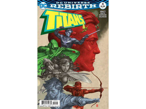 Comic Books DC Comics - Titans (2016) 004 - Mike Choi Variant Edition (Cond. VF-) - 11667 - Cardboard Memories Inc.
