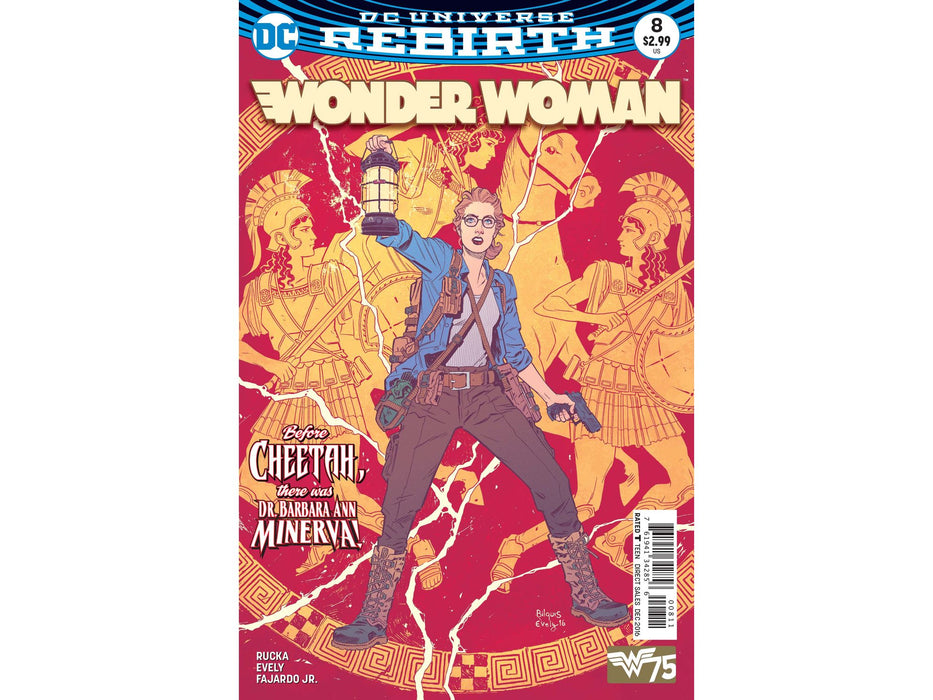 Comic Books DC Comics - Wonder Woman (2007) 008 (Cond. VF-) - 8485 - Cardboard Memories Inc.