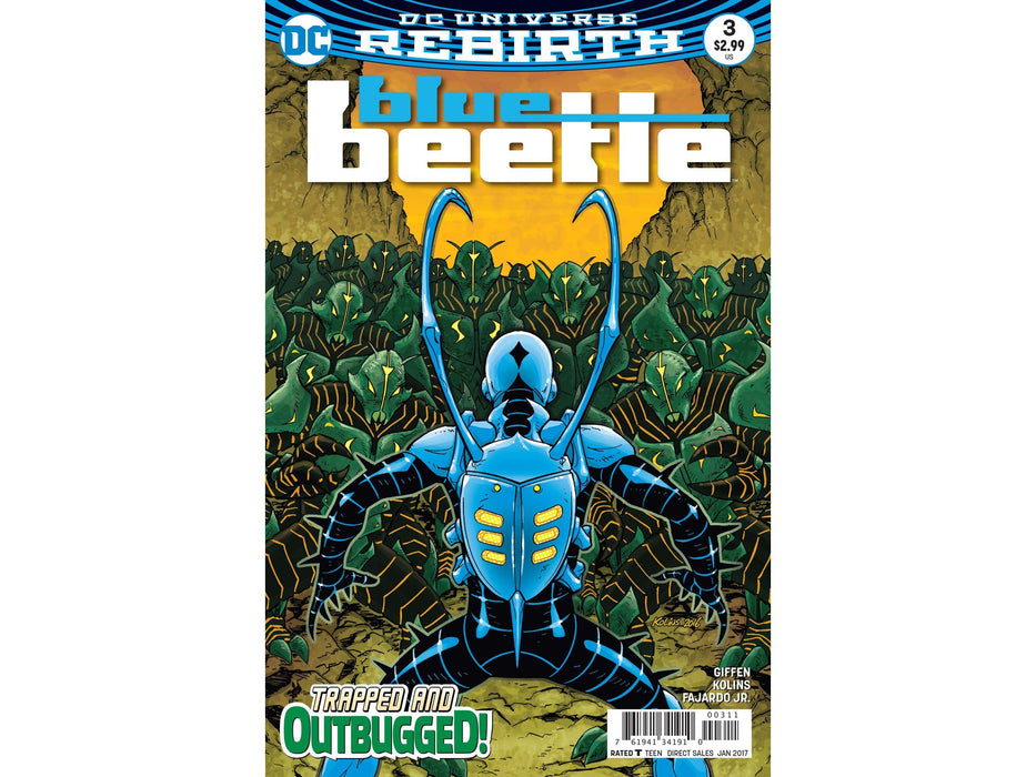 Comic Books DC Comics - Blue Beetle 003 (Cond. VF-) - 9007 - Cardboard Memories Inc.