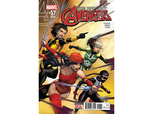 Comic Books Marvel Comics - Uncanny Avengers (2016) 017 (Cond. VF-) - 8783 - Cardboard Memories Inc.
