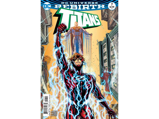 Comic Books DC Comics - Titans (2017) 007 - Bradshaw Variant Edition (Cond. VF-) - 11670 - Cardboard Memories Inc.