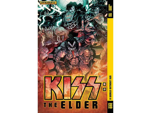 Comic Books, Hardcovers & Trade Paperbacks Dynamite Entertainment - KISS - The Elder Vol. 001 - World Without Sun - TP0285 - Cardboard Memories Inc.