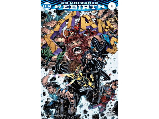 Comic Books DC Comics - Titans (2017) 010 - Bradshaw Variant Edition (Cond. VF-) - 11674 - Cardboard Memories Inc.