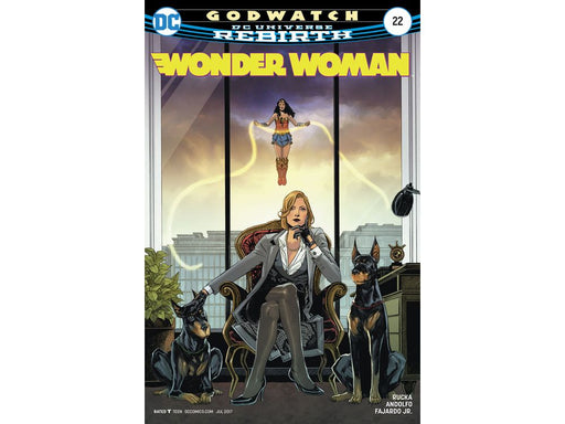 Comic Books DC Comics - Wonder Woman (2016) 022 (Cond. VF-) - 8493 - Cardboard Memories Inc.