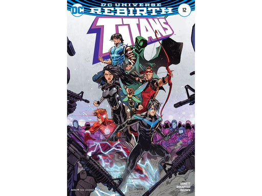 Comic Books DC Comics - Titans (2017) 012 - Mora Variant Edition (Cond. VF-) - 11675 - Cardboard Memories Inc.