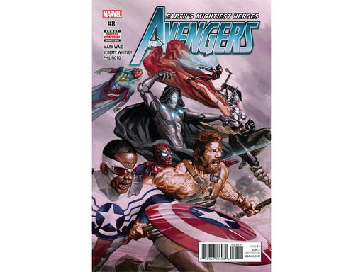 Comic Books Marvel Comics - Avengers (2017) 008 (Cond. VF-) - 12551 - Cardboard Memories Inc.