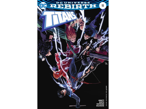 Comic Books DC Comics - Titans 015 - Mora Variant Edition (Cond. VF-) - 8841 - Cardboard Memories Inc.