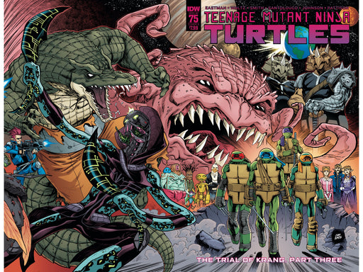 Comic Books, Hardcovers & Trade Paperbacks IDW - TMNT On Going (2017) 075 - CVR A Smith Variant Edition (Cond. VF-) - 11623 - Cardboard Memories Inc.