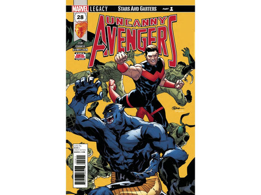 Comic Books Marvel Comics - Uncanny Avengers (2017) 028 LEG (Cond. VF-) - 8800 - Cardboard Memories Inc.