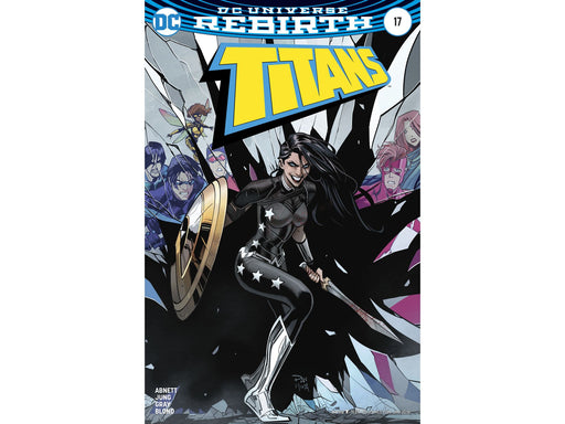 Comic Books DC Comics - Titans 017 - Mora Variant Edition (Cond. VF-) - 8846 - Cardboard Memories Inc.